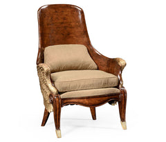 Walnut Empire Style Chair