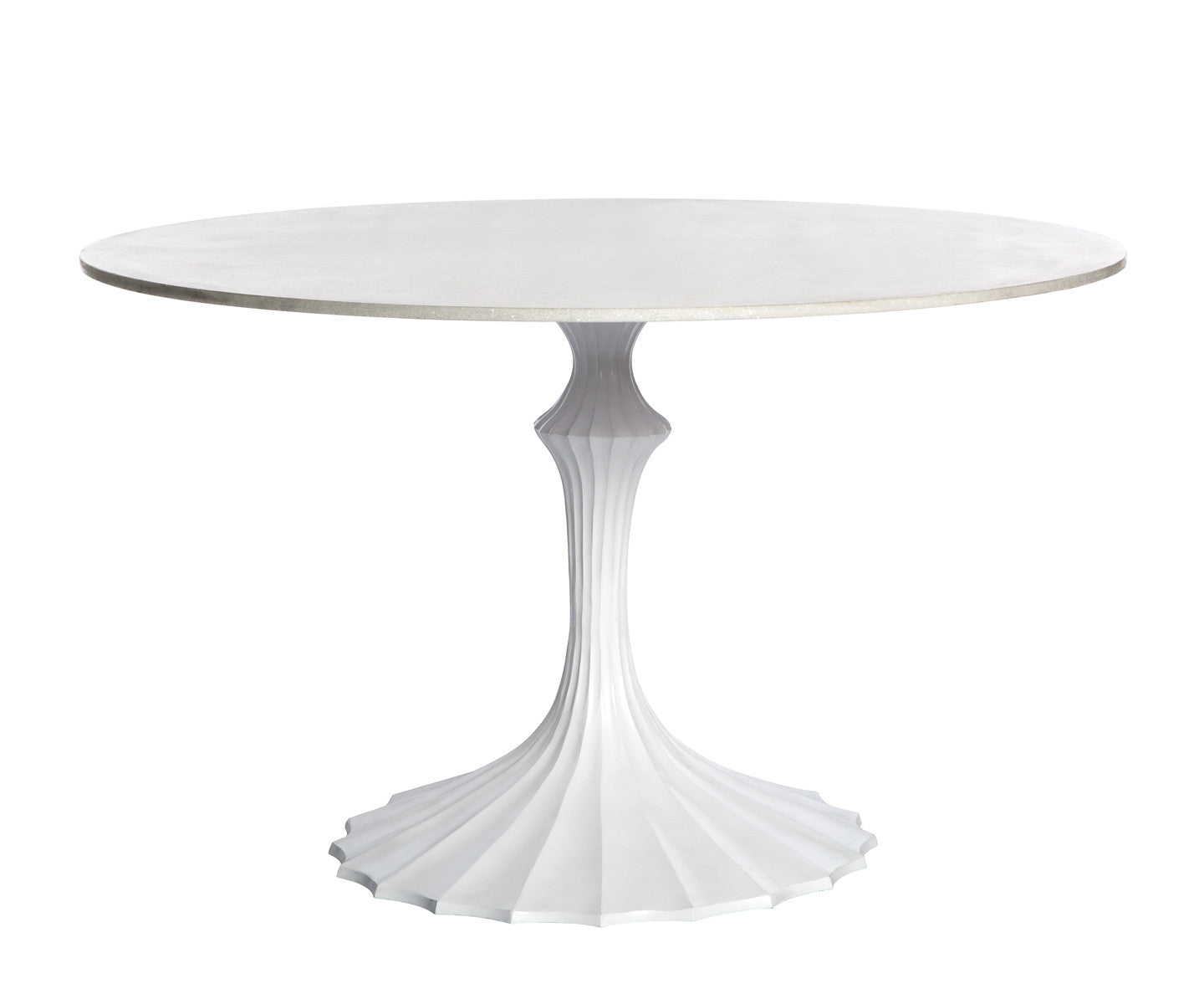 Marble Flute Dining Table