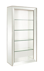 Margeaux Mirrored Bookcase