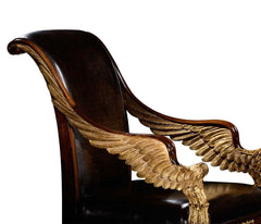 Golden Wings Empire Style Armchair