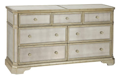 Borghese Mirrored 7 Drawer Chest