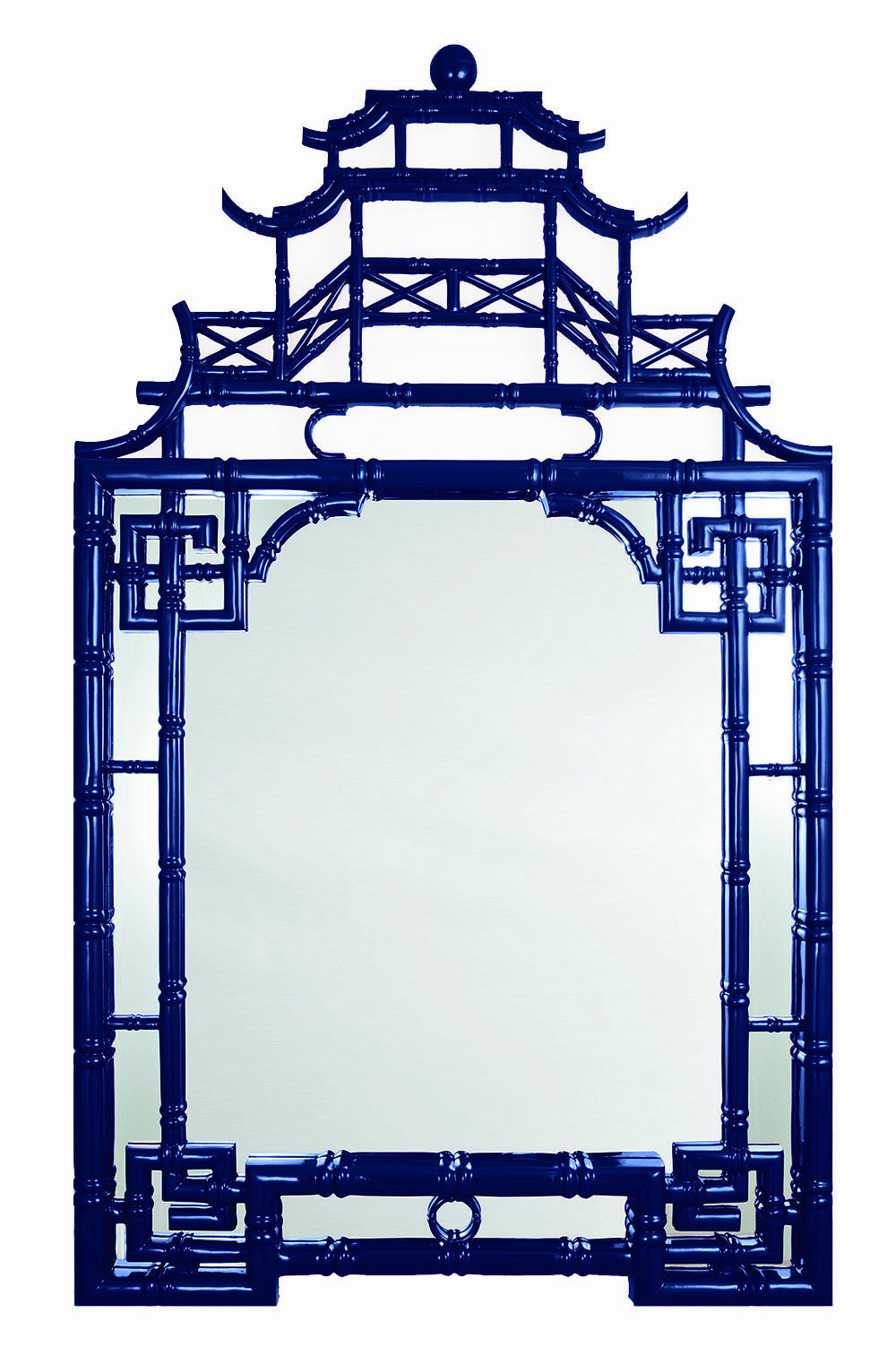 Barclay Butera Blue Pagoda Mirror