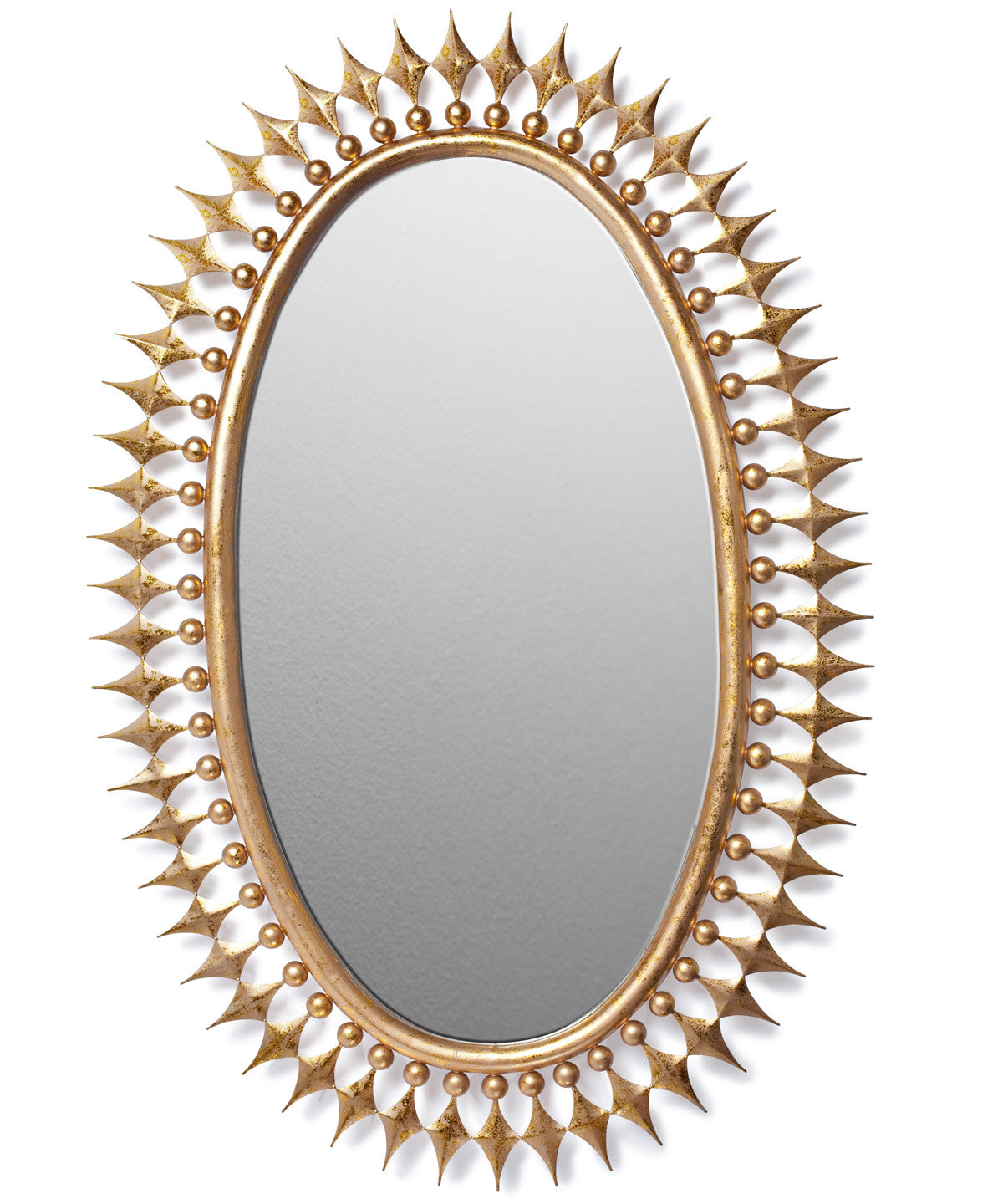 Wellington Mirror in Gold
