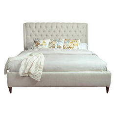 Parker Tufted Linen Bed