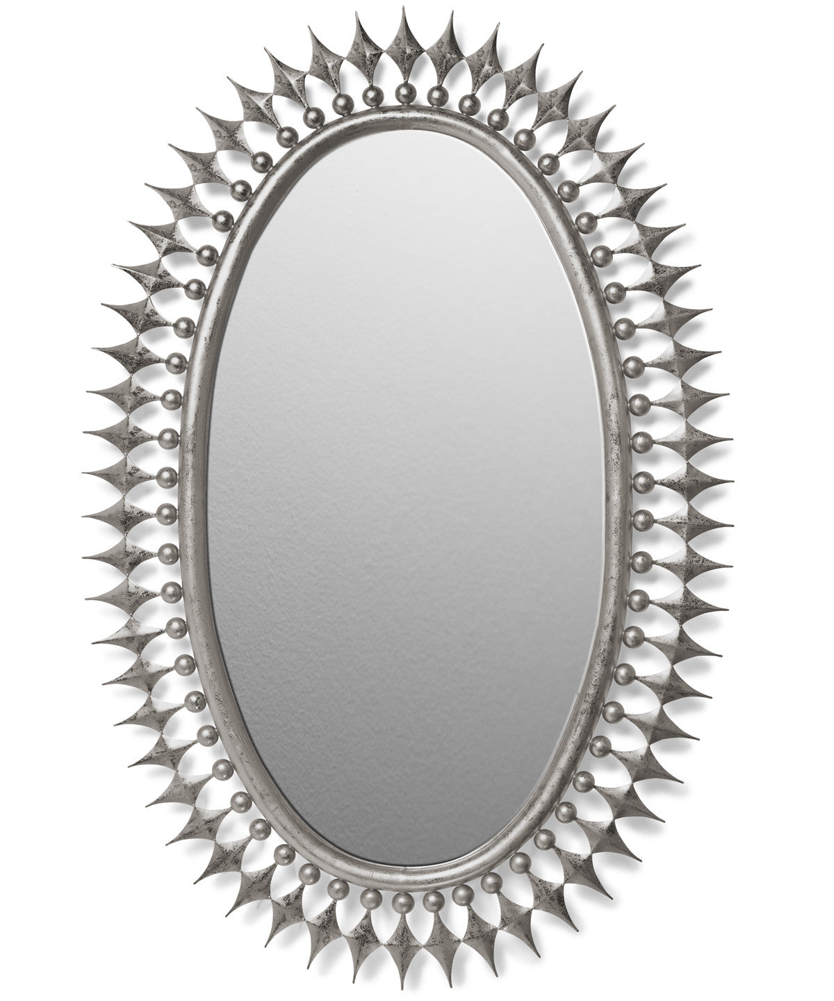 Wellington Mirror in Silver