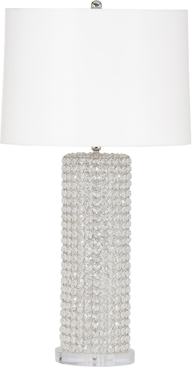 Harlow Crystal Column Lamp