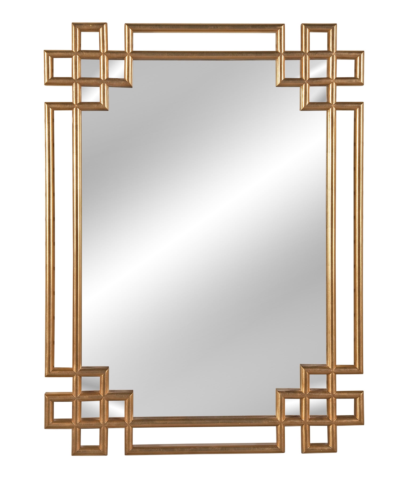 Alexandra Gold Leaf Mirror