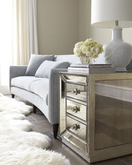 Marissa Mirrored End Table